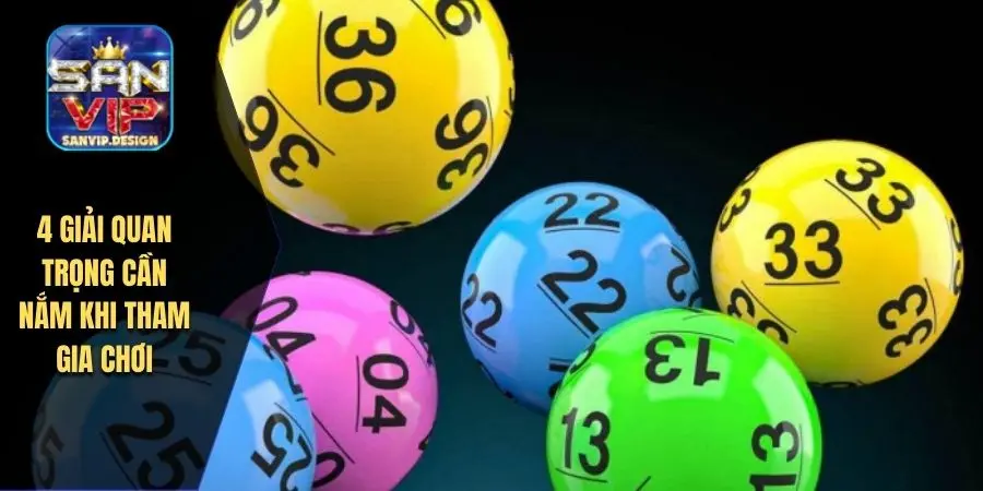 4 giải quan trọng cần nắm khi tham gia chơi