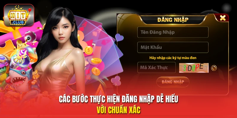 Các bước thực hiện đăng nhập dễ hiểu với chuẩn xác
