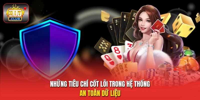 Những tiêu chí cốt lõi trong hệ thống an toàn dữ liệu